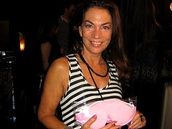 hillary atkin with her dream essentials pink sleep mask.jpg